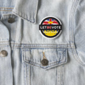 Button 2,25 inch - Let B.C. Stemming (In situ)