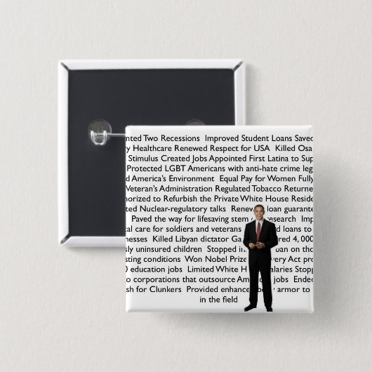 Button aan de Buttonnen POTUS Aanvulling (Voorkant /achterkant)