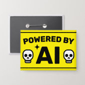 Button aangedreven door AI™ (Voorkant / Achterkant)
