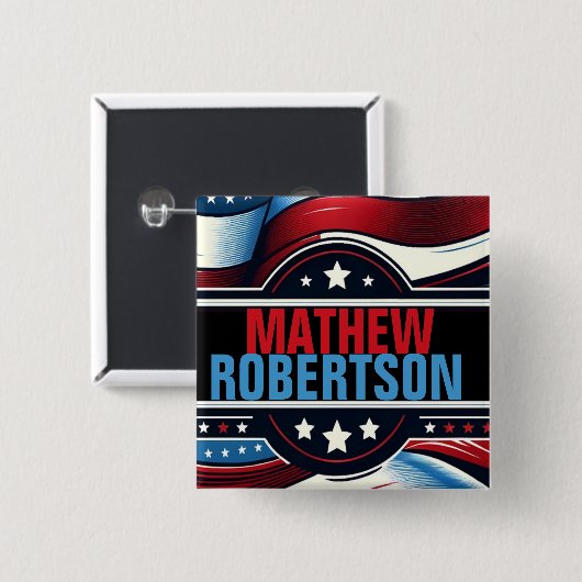 Button Aangepaste campagne (Voorkant /achterkant)