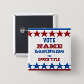 Button Aangepaste campagne (Voorkant /achterkant)