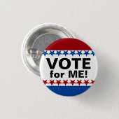 Button Aangepaste campagne stemmen (Voorkant /achterkant)