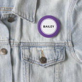 Button Aangepaste naam Label Badge Pin (In situ)