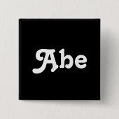 Button Abe (Voorkant)