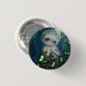 Button "Absinthe Butterflies" (Voorkant /achterkant)