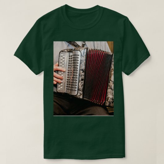 Button Accordion 2 T-shirt (Design voorkant)