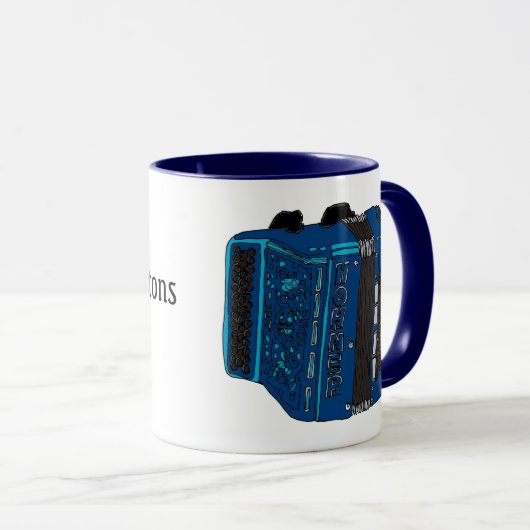 Button Accordion Mok (Voorkant rechts)