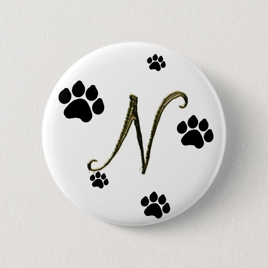 Button Afdrukmonogram plakken (Voorkant)