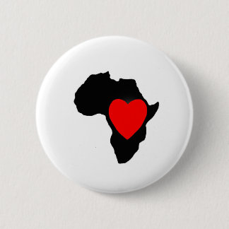Button, Afrika, Button, LIEFT, Afrika, Ronde Button 5,7 Cm