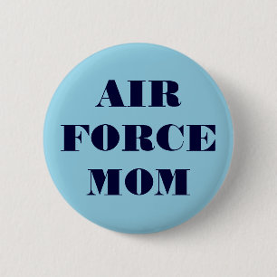 Button Air Force mama