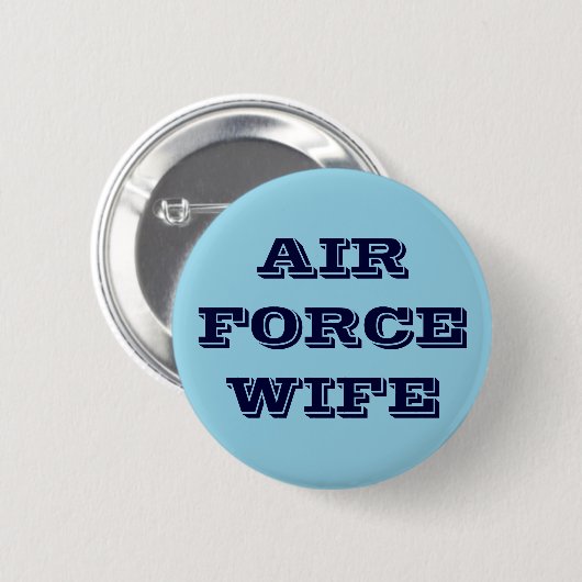 Button Air Force Wife (Voorkant /achterkant)