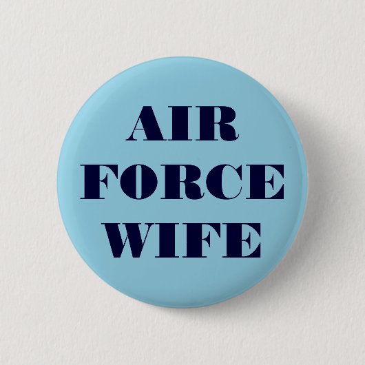 Button Air Force Wife (Voorkant)