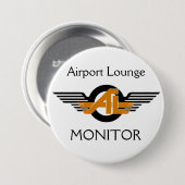 Button Airport Lounge Monitor (Voorkant /achterkant)