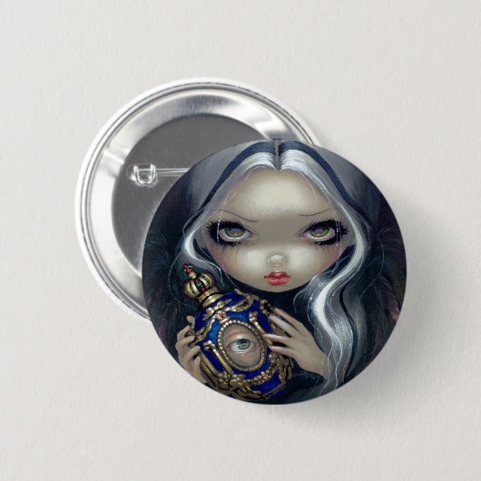 Button "Alchemical Angel IV" (Voorkant /achterkant)