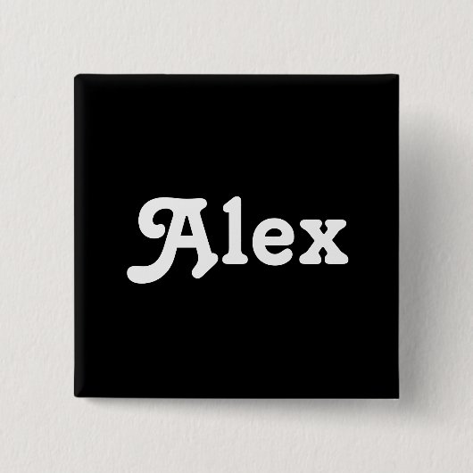 Button Alex (Voorkant)
