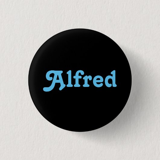 Button Alfred (Voorkant)