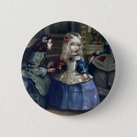 Button "Alice and Las Meninas" (Voorkant)