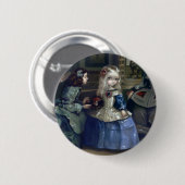 Button "Alice and Las Meninas" (Voorkant /achterkant)
