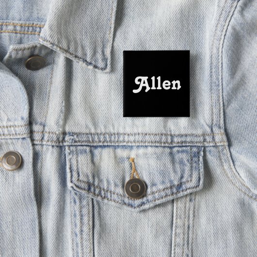 Button Allen (In situ)