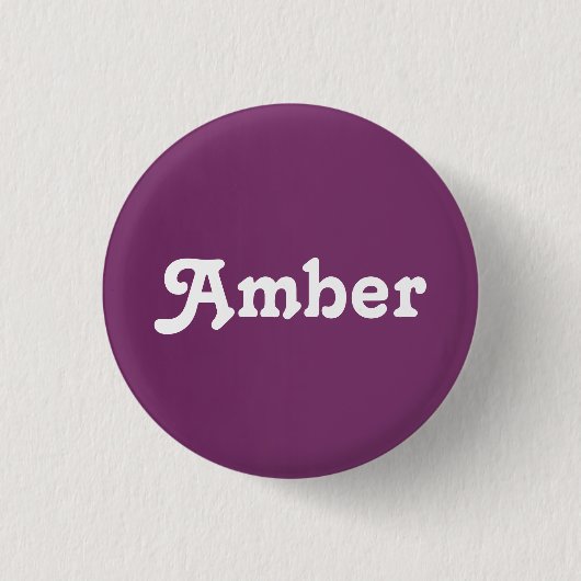 Button Amber (Voorkant)