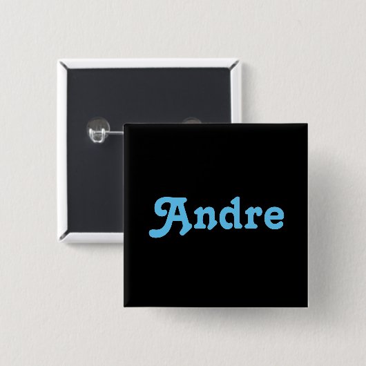Button Andre (Voorkant /achterkant)