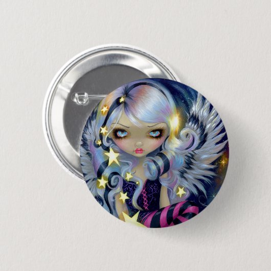 Button "Angel of Starlight" (Voorkant /achterkant)