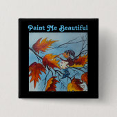 Button Ann Hayes Pixie Painting (Voorkant)