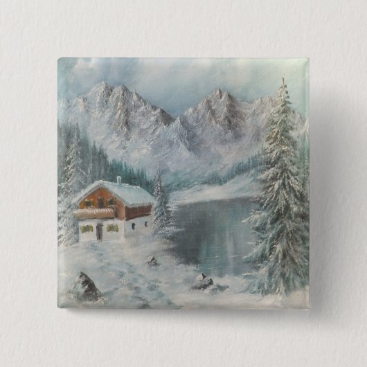 Button Ann Hayes schildert de Beierse sneeuwdroom (Voorkant)