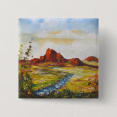Button Ann Hayes Schilting Red Rock Canyan (Voorkant)