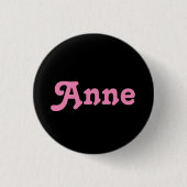 Button Anne (Voorkant)