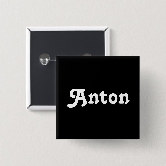 Button Anton (Voorkant /achterkant)
