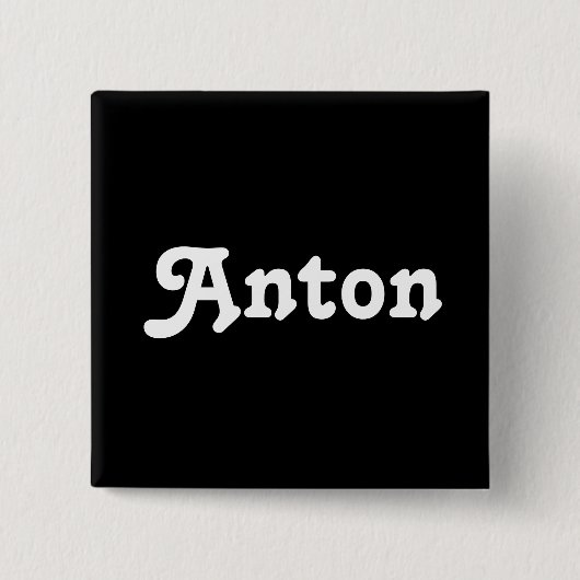 Button Anton (Voorkant)