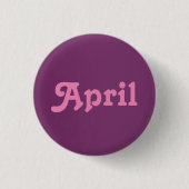 Button april (Voorkant)