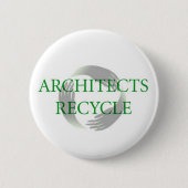 Button "Architects Recyclen" (Voorkant)
