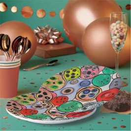 Button Art Papieren Bordje