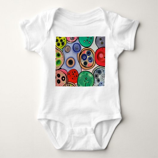 Button Art Romper (Voorkant)