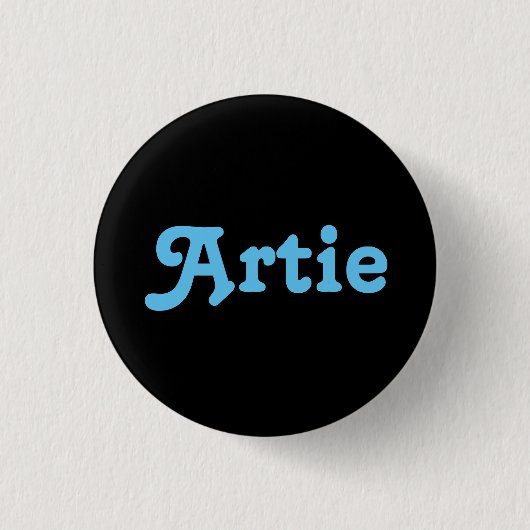 Button Artie (Voorkant)
