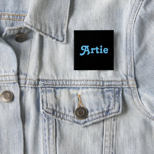Button Artie (In situ)