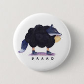 Button "Baaad Baaad Black Sheep" (Voorkant)