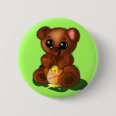 Button baby Beer - Uw kleur (Voorkant)