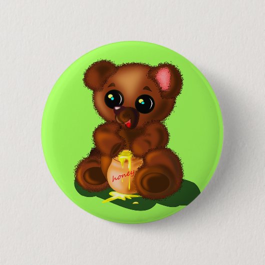 Button baby Beer - Uw kleur (Voorkant)