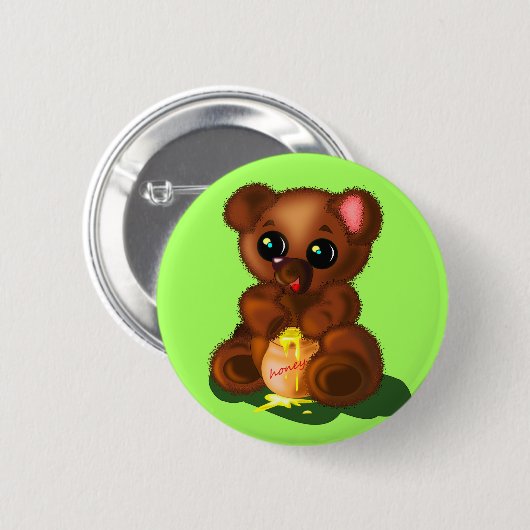 Button baby Beer - Uw kleur (Voorkant /achterkant)