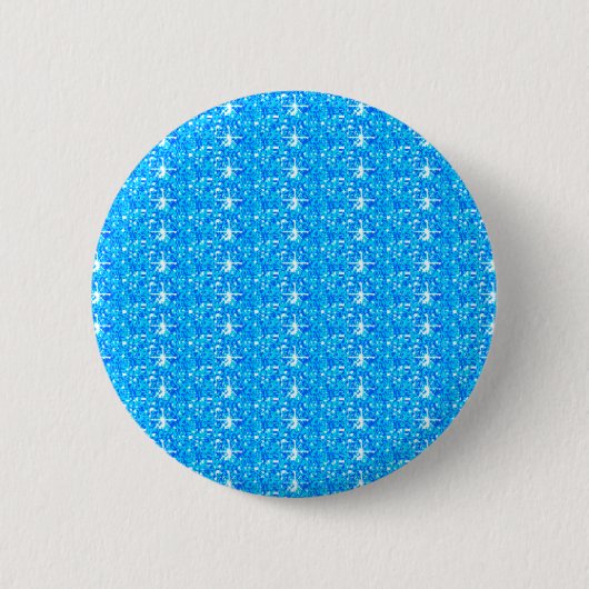 Button Baby Blue Glitter (Voorkant)
