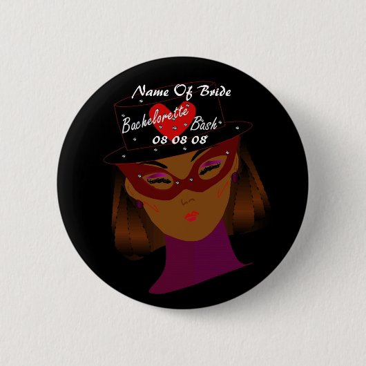 Button "Bachelorette Bash" -  (Voorkant)