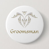 Button Badge - Groomsman (Voorkant)