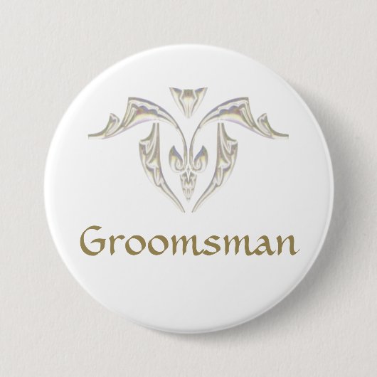 Button Badge - Groomsman (Voorkant)