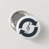 Button Badge "Salvage Sound" (Voorkant /achterkant)