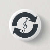 Button Badge "Salvage Sound" (Voorkant)