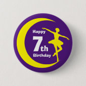 Button - Ballerina 7 jarig (Voorkant)