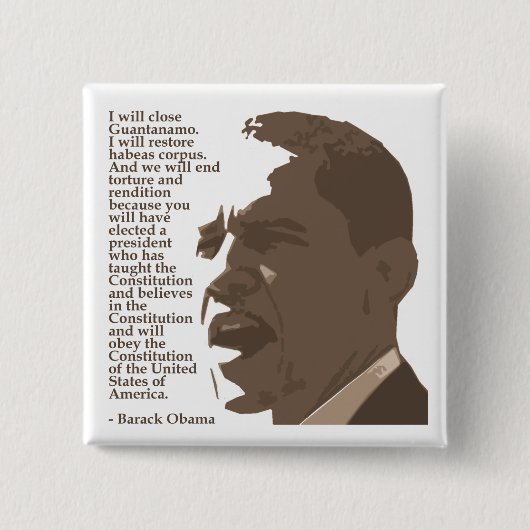 Button Barack Obama (Voorkant)
